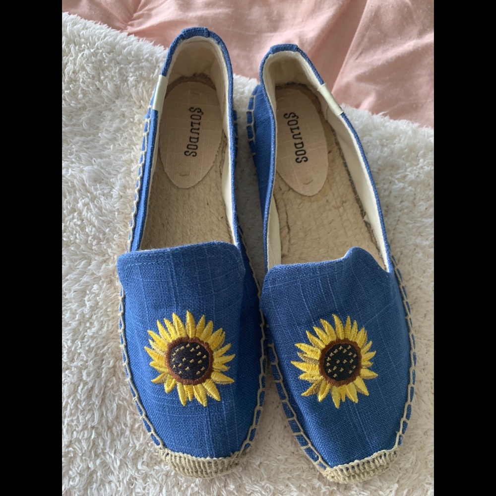 Soludos Sunflower Espadrilles Never Worn!